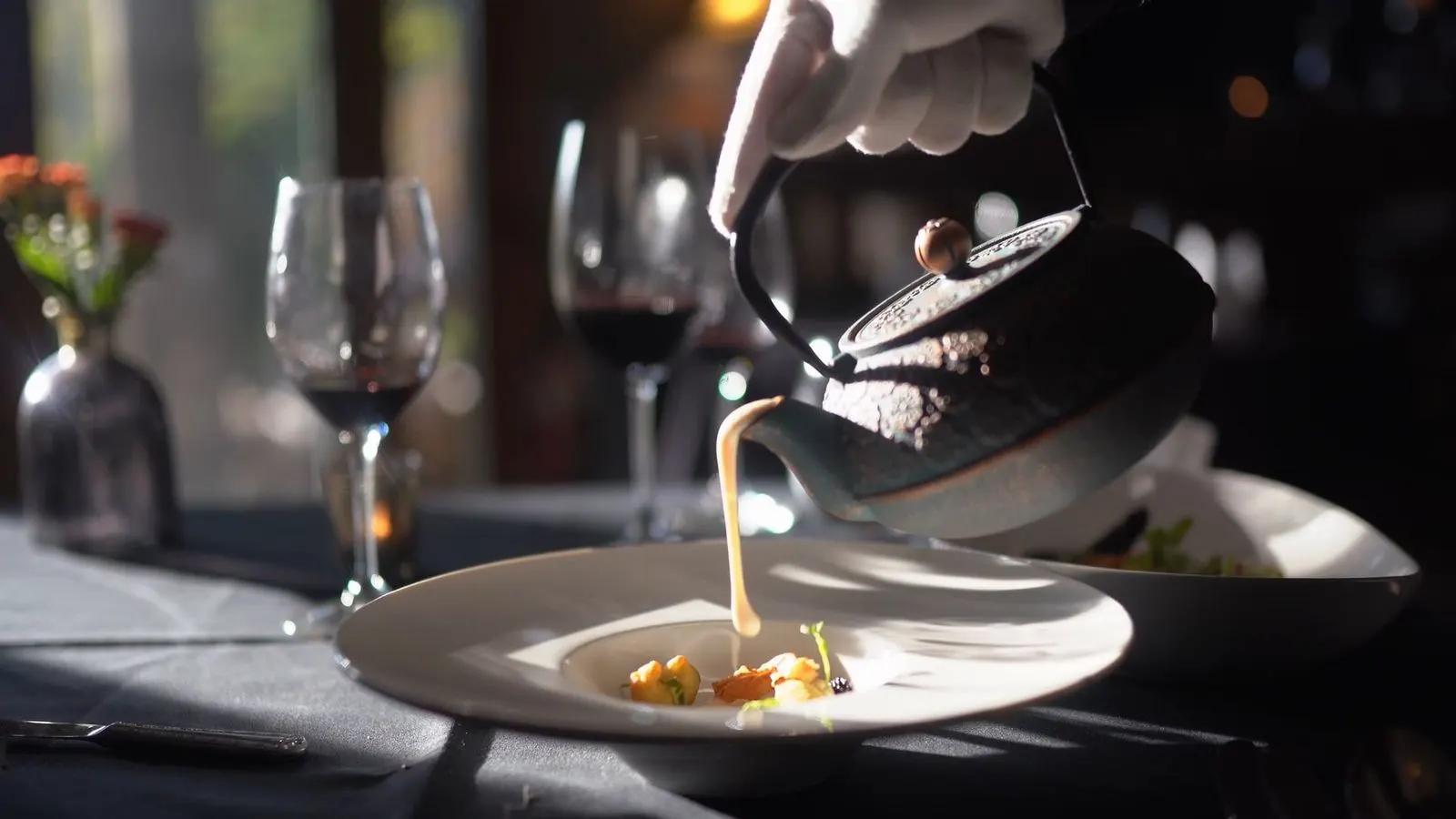 Aperçu du site exemple Restaurant gastronomique